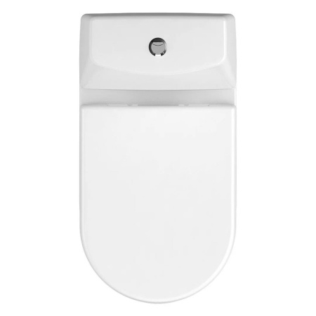 Унитаз белый STAR компакт, сиденье дюропласт, микролифт 640х355х765  CERSANIT