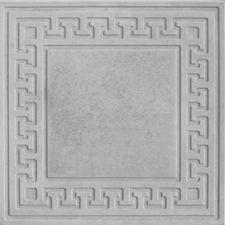 Плитка тротуарная "Орнамент" 500х500х60мм серая