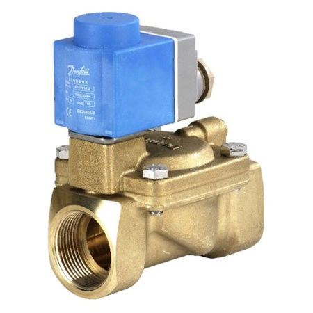 Клапан мембранный электромагнитный DN32 Н.З. EV220B 32 B  DANFOSS