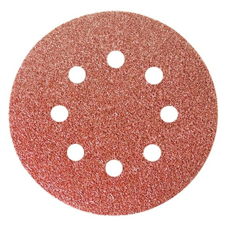 Круг абразивный под липучку 125мм, №   40  MATRIX (уп5)