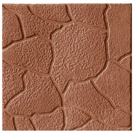 Плитка тротуарная "Тучка" 300х300х30мм красная