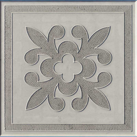 Плитка тротуарная "Квадрат-Краковский" 300х300х30 мм серая