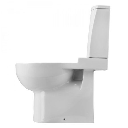 Унитаз белый АЛЛЕГРО компакт, дюропласт 650х350х830  SANTEK