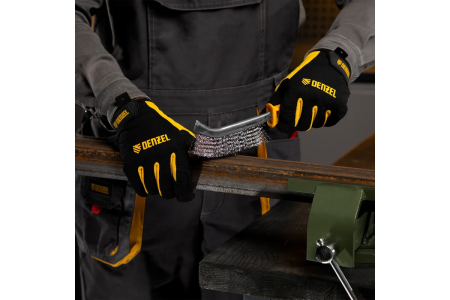 Щетка стальная с пластмас. ручкой  DENZEL