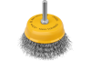Щетка чашечная для дрели   75мм  Denzel