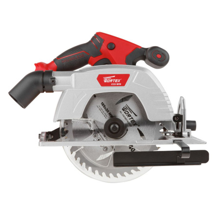 Пила цирк.аккумуляторная  WORTEX CCS 1819  (18В, БЕЗ АККУМУЛЯТОРА и ЗУ, диск 190х20,пропил 63мм)