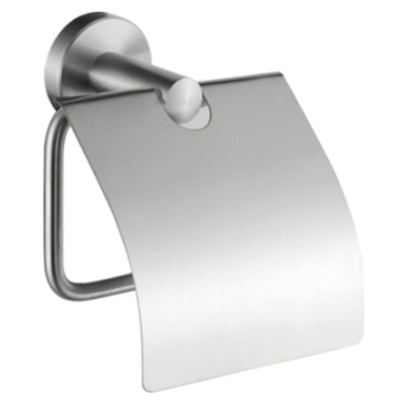 Держатель для бумаги с крышкой хром  LEDEME