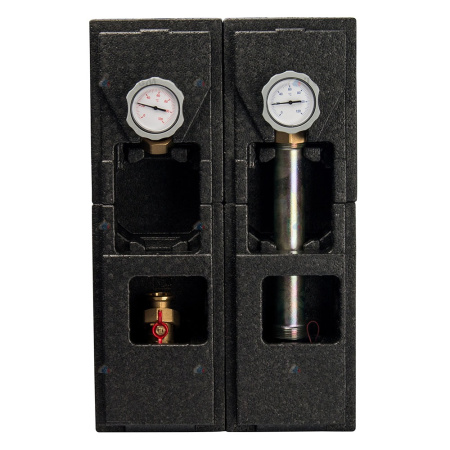 Насосная группа  1" прямая, без насоса, подача справа V-UK  MEIBES