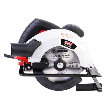 Пила цирк.  ДП-1,3-02 ДИОЛД  (1300Вт,диск 165х20, пропил 54мм)