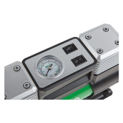 Компрессор автомобильный  ECO AE-028-2  (12В,280Вт,70л/мин,фонарь,сумка)