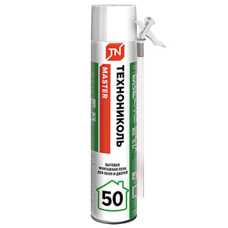Пена монтажная бытовая  550мл  ТЕХНОНИКОЛЬ 50 Master