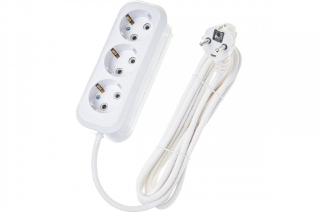 Удлинитель 3 местный 10 метров  16А, с/з  1-2.SALE