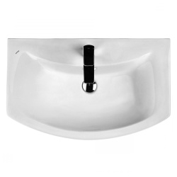 Умывальник мебельный белый БАЛТИКА 70 c отв. 700х190х443  SANTEK