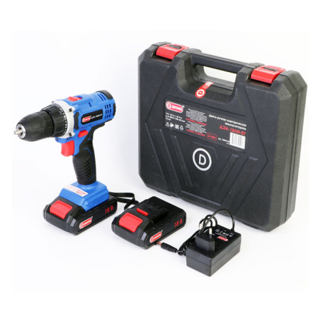 Шуруповерт акк. ДИОЛД ДЭА-18 ЛИ-07 (акк.2,0 Ач, время зарядки 1час)