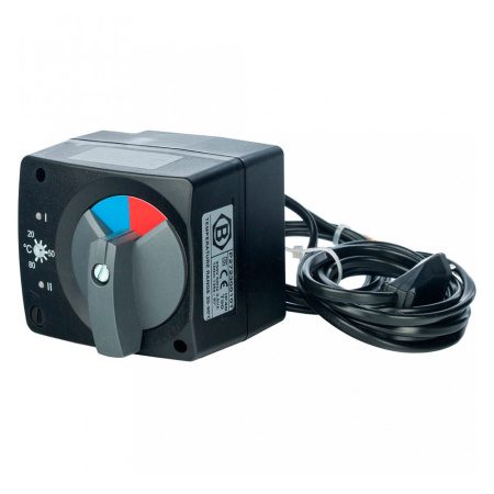 Сервомотор для смесительного клапана с датчиком температуры 220В  STOUT