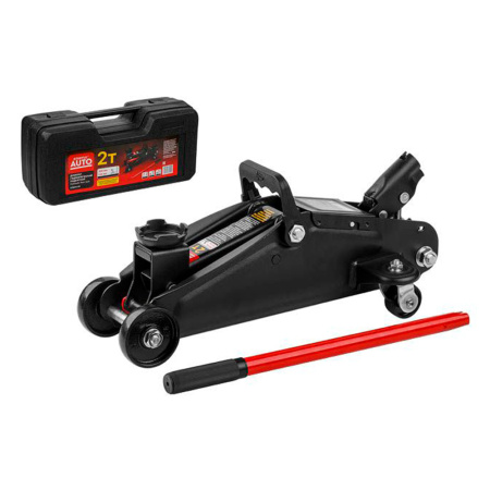 Домкрат гидравлич. подкатной   2,0т  в кейсе  STARTUL AUTO (подъём 130-330мм)