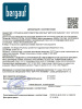 Гидроизоляция 20,0кг  BERGAUF Hydrostop