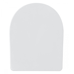 Унитаз белый ОСТИН компакт, сиденье дюропласт, микролифт 650х350х790  SANTEK