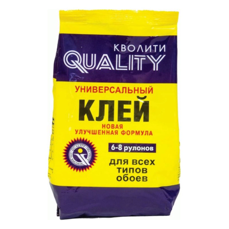 Клей обойный для всех видов обоев  200г  QUALITY универсал