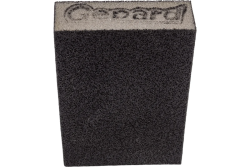 Губка абразивная прямоугольная, средняя жесткость P240  GEPARD