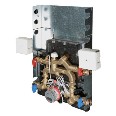 Квартирная станция отопительного контура (гор. исполн.), т/сч, M-B -0,6 куб.м/час.  VALTEC