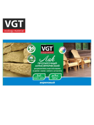 Лак акриловый с антисептиком б/цв  0,9кг  ВГТ