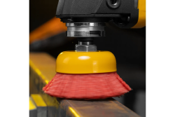 Щетка чашечная для дрели полимерно-абразивная 65мм  DENZEL