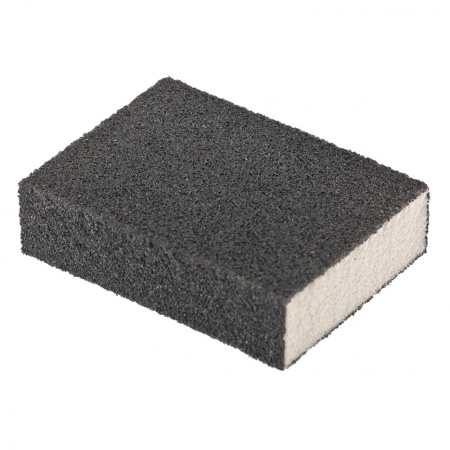Губка абразивная прямоугольная, средняя жесткость  P80  MATRIX