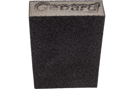 Губка абразивная прямоугольная, средняя жесткость P240  GEPARD