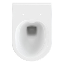 Унитаз подвесной белый CITY сиденье дюропласт, микролифт 370х355х530  CERSANIT