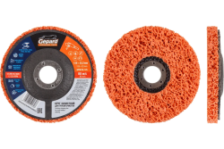 Круг шлифов.125мм  коралловый, для грубой очистки  GEPARD