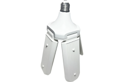 Лампа светодиод 45Вт, 220В, Е27, холод. (6500К) 4 лопасти  GENERAL