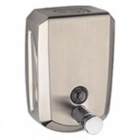 Дозатор жидкого мыла настенный нерж 0,5л  LEDEME