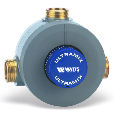 Клапан термостатический подмешивающий 1" 30-70оС ULTRAMIX  WATTS
