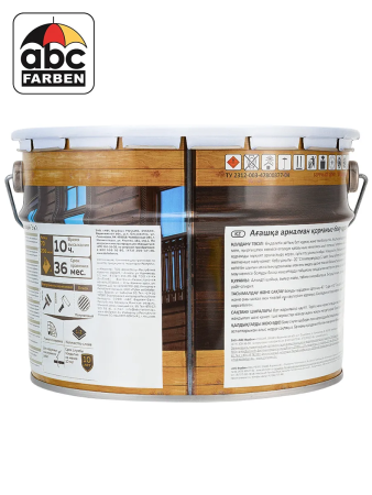 Состав защитный махагон   9,0л  FARBITEX Profi wood EXTRA