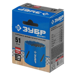 Коронка биметалл d   51  ЗУБР