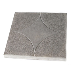 Плитка тротуарная "Звезда" 300х300х30мм серая