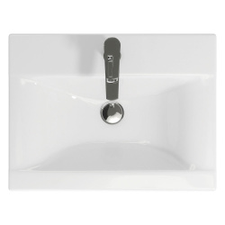 Умывальник мебельный белый ONTARIO 60 435х180х600  CERSANIT