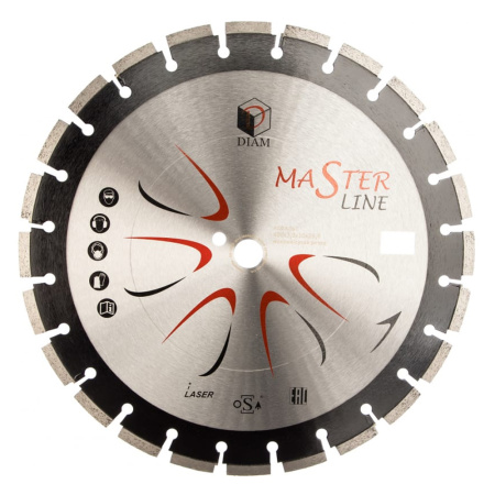 Круг отрезной алмазный 400мм DIAM сегм. (асфальт)