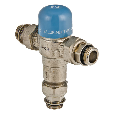 Клапан термостатический подмешивающий  1/2" 47оС THERMOMIX  VALTEC