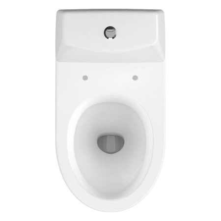 Унитаз белый STAR компакт, сиденье дюропласт, микролифт 640х355х765  CERSANIT