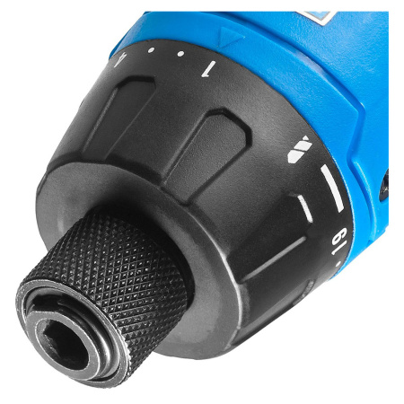 Отвертка аккумуляторная  ЗУБР ЗО-7.2-Ли (7.2В,1.5Ач Li-ion,0-870об/мин,2 скорости,кейс,0.35кг)