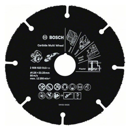 Круг отрезной 125 х 1,2 х 22  BOSCH 