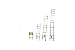 Лестница телескопическая 1х15 , 4,4м, 91x48, 12.1кг  STARTUL