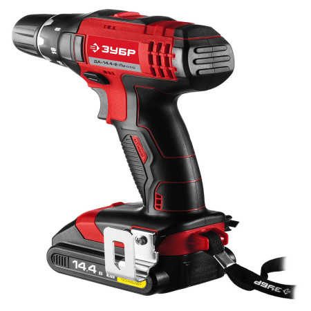 Шуруповерт акк ЗУБР ДШЛ-14.4-Li (14,4В,2акк,1,5Нм,45Нм,1,1кг)