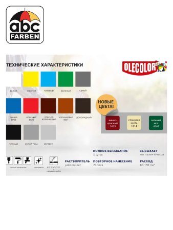 Грунт-эмаль по ржавчине серая   0,9кг  OLECOLOR