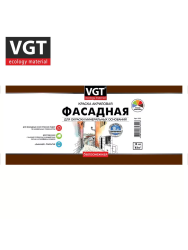Краска ВД фасадная 15,0кг  ВГТ (ВД-АК-1180) белоснежная