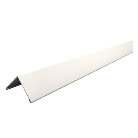 Уголок пристенный белый  19мм х 19мм, 3м