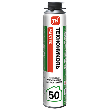 Пена монтажная профи  700мл  ТЕХНОНИКОЛЬ 50 Master Всесезонная