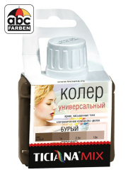 Колер бурый высококонцентрированный 80мл  TICIANA
